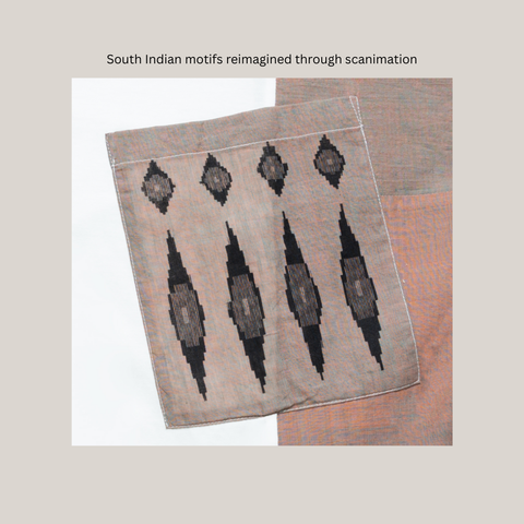 South-Indian Motif Print